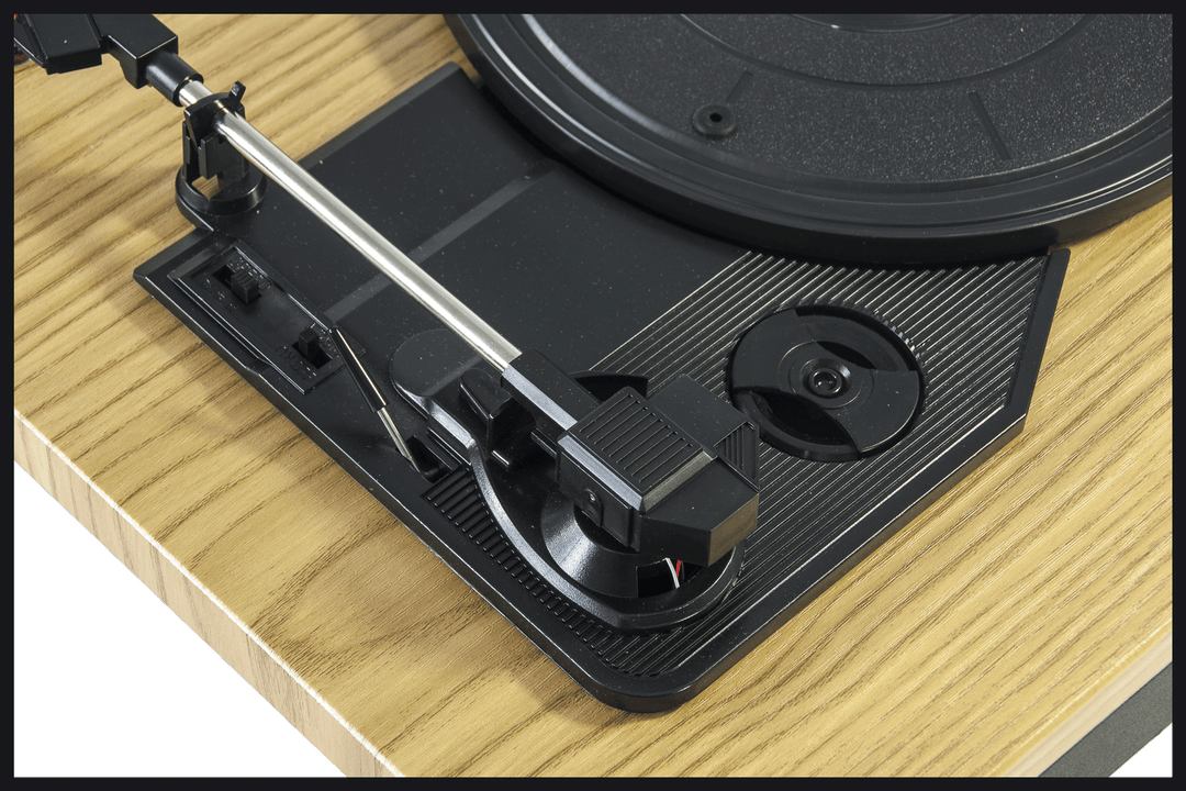 Madison Pladespiller m. USB & Bluetooth (Træ)