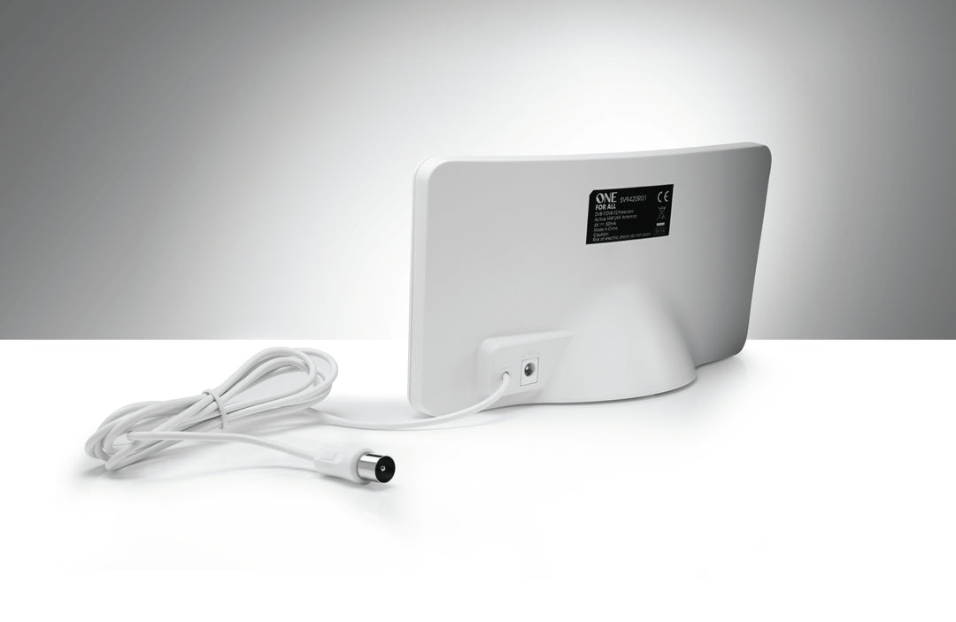 TV og DAB+ Antenne Indendørs (Hvid)