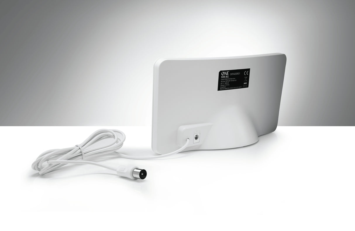 TV og DAB+ Antenne Indendørs (Hvid)