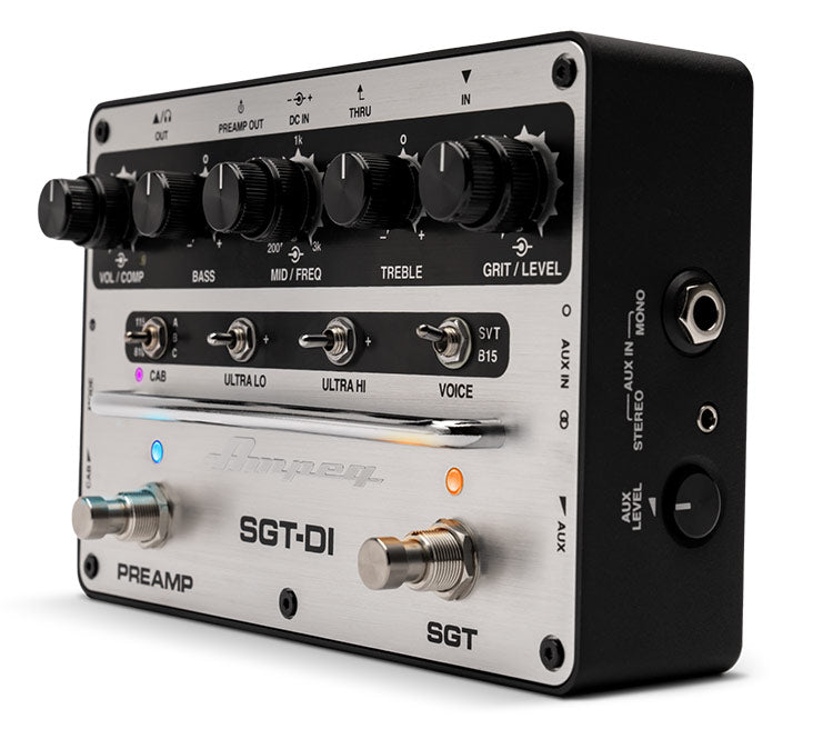 Ampeg SGT-DI Preamp/Drive/DI Baspedal
