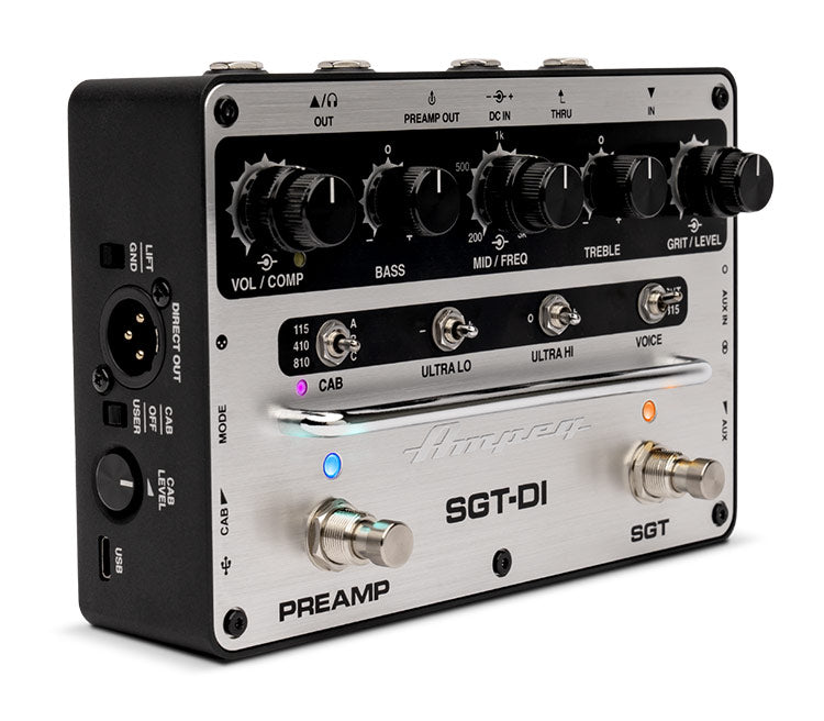 Ampeg SGT-DI Preamp/Drive/DI Baspedal