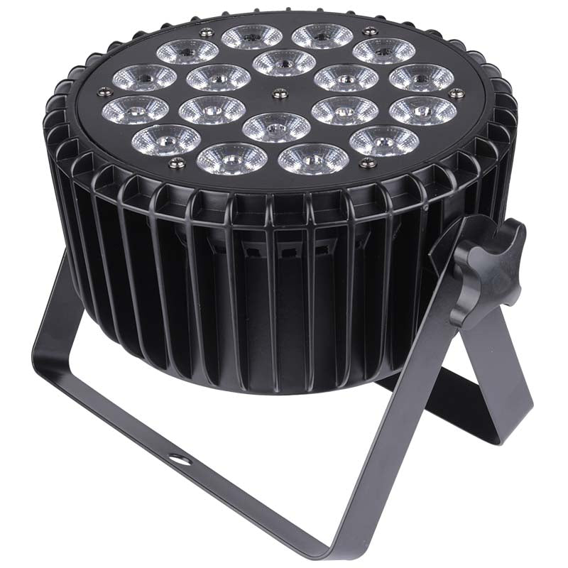 LIGHT4ME ALU QUAD PAR 18x6W RGBW scenespotlight LED