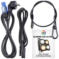 Light4Me LED Blinder 4x125W (WW/CW)