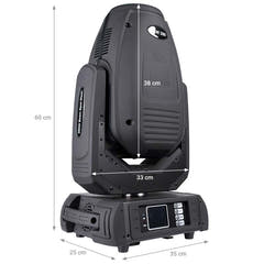 LIGHT4ME BSW 280 moving head beam spot wash hybridudladningslampe