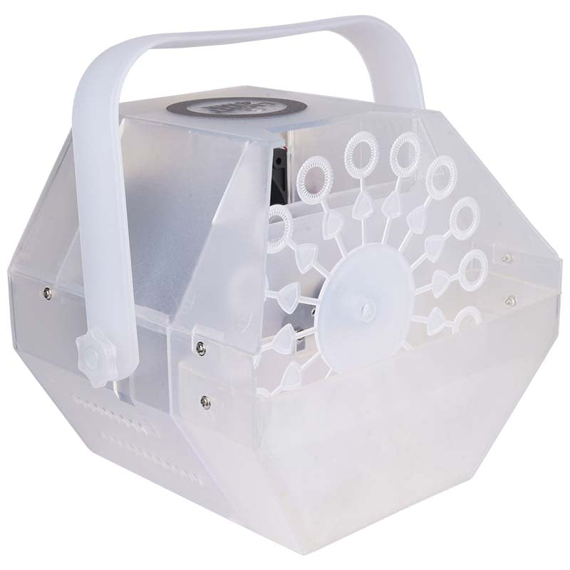 Light4Me Bubble LED Boblemaskine med flerfarvet LED Lys