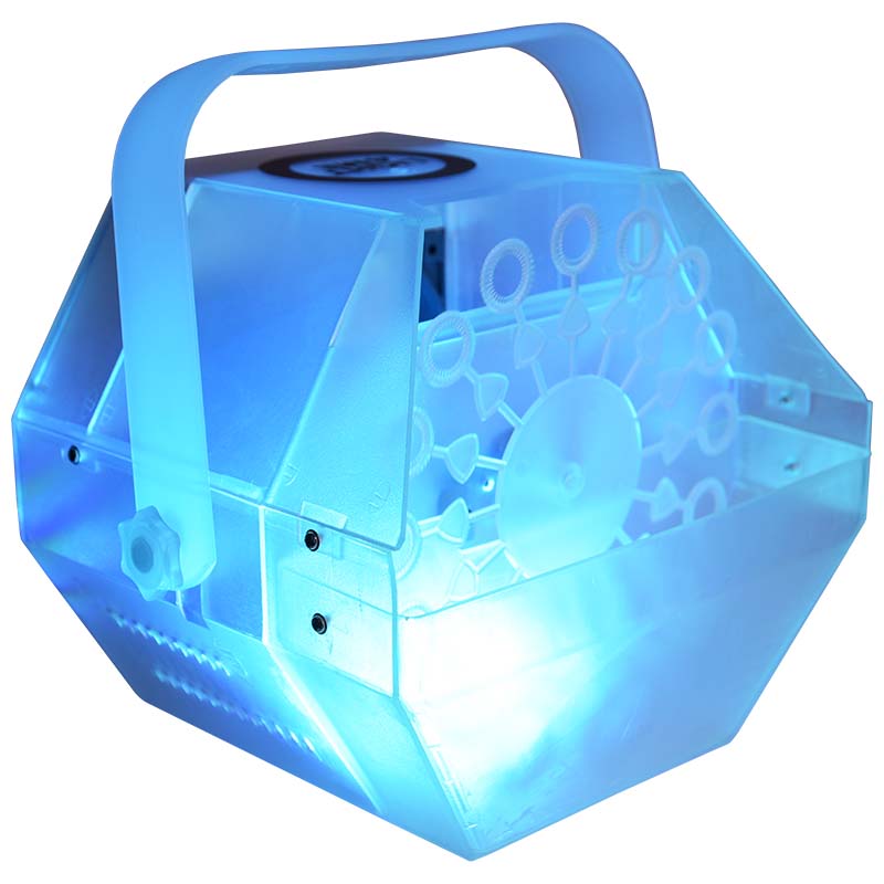 Light4Me Bubble LED Boblemaskine med flerfarvet LED Lys