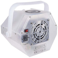 Light4Me Bubble LED Boblemaskine med flerfarvet LED Lys
