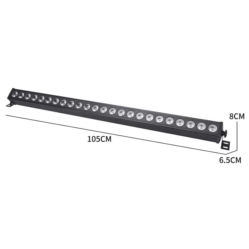 LIGHT4ME DECO BAR 24 RGB IR LED-bar + fjernbetjening