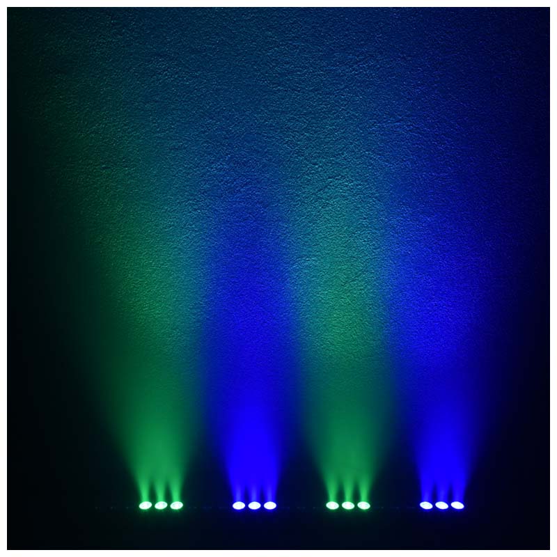 LIGHT4ME DECO BAR 24 RGB IR LED-bar + fjernbetjening