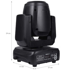 LIGHT4ME FOCUS 100 BEAM LED-bevægeligt hoved