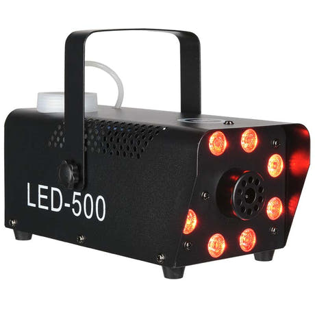 Light4Me Fog 500 LED Røgmaskine 500W med RGB LED Lys
