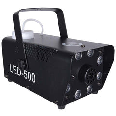 Light4Me Fog 500 LED Røgmaskine 500W med RGB LED Lys
