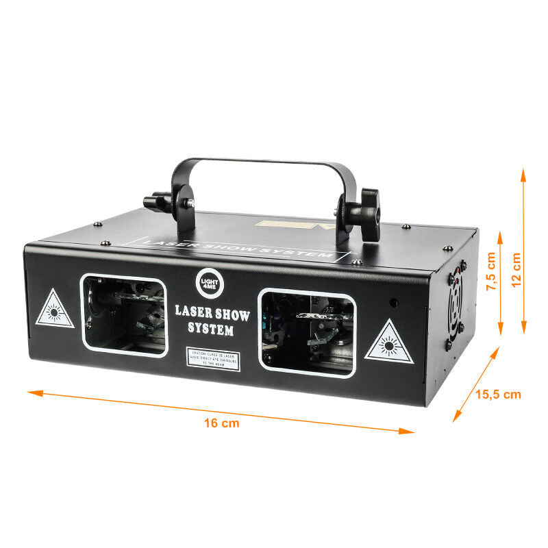 Light4Me Laser RGB Geometric 350mW