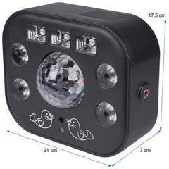 LIGHT4ME MULTIFASE multieffekt LED UV vaskeblixt
