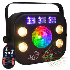 LIGHT4ME MULTIFASE multieffekt LED UV vaskeblixt