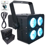 LIGHT4ME QUADRO PAR 4x15W RGBW