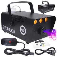 LIGHT4ME S 700W LED røgtågemaskine effektgenerator fjernbetjening
