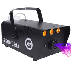 LIGHT4ME S 700W LED røgtågemaskine effektgenerator fjernbetjening