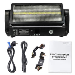 Light4Me VENOM STROBE Blinder med Tilt