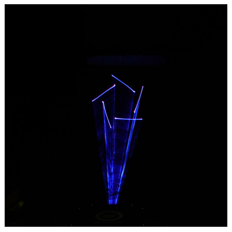 Light4Me 5 W laser med RGB og app-styring