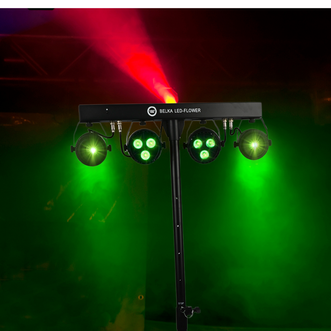 Light4Me T-BAR LED Flower & Par lights