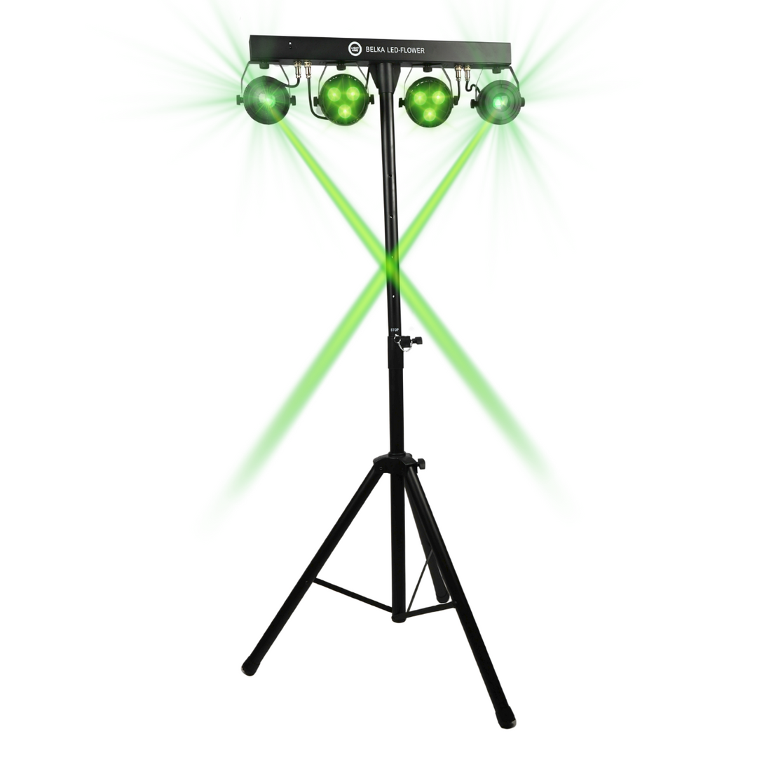 Light4Me T-BAR LED Flower & Par lights