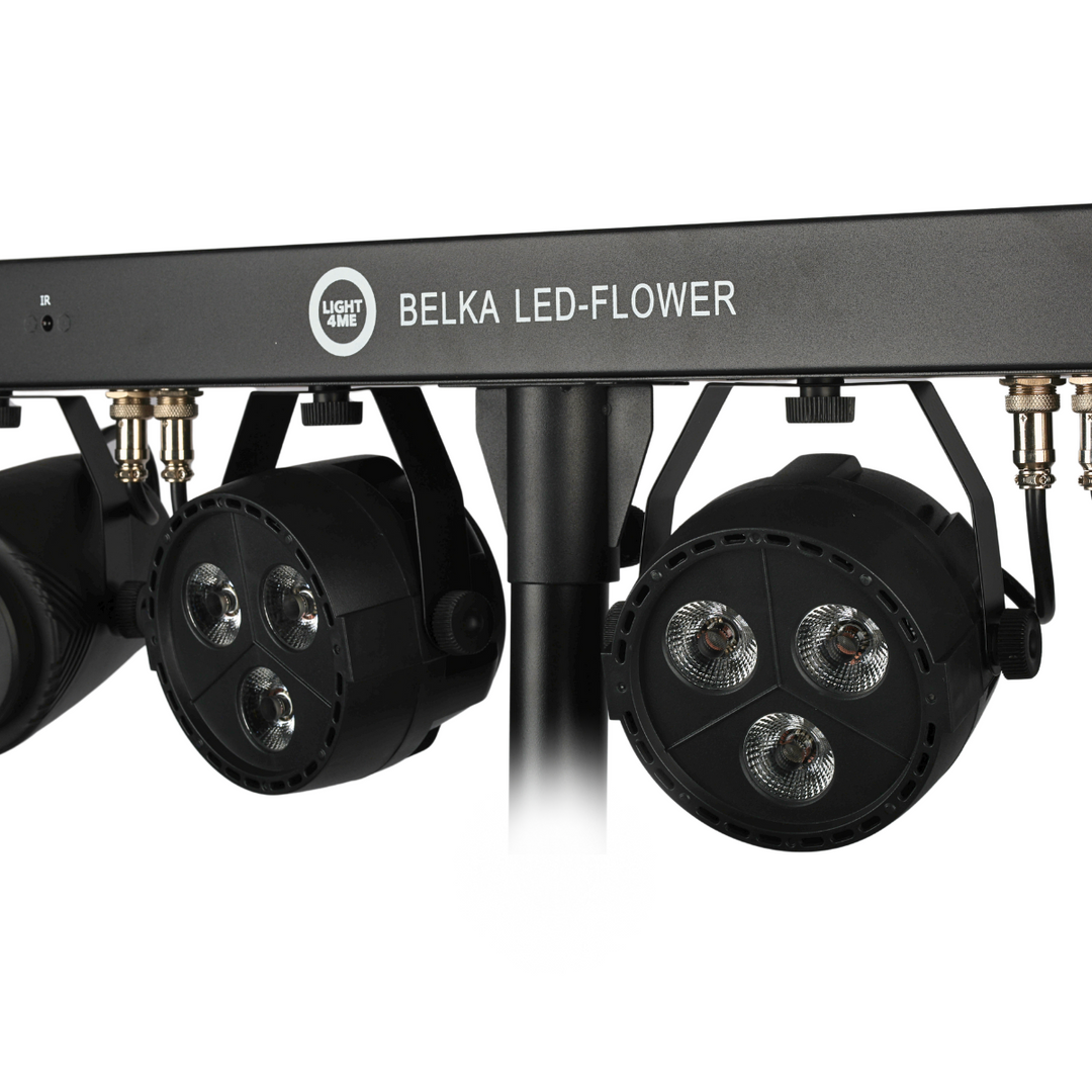 Light4Me T-BAR LED Flower & Par lights