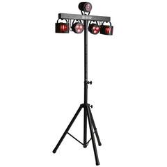 Light4Me T-Bar LED Par Derby Laser MultiBar