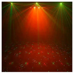 Light4Me T-Bar LED Par Derby Laser MultiBar