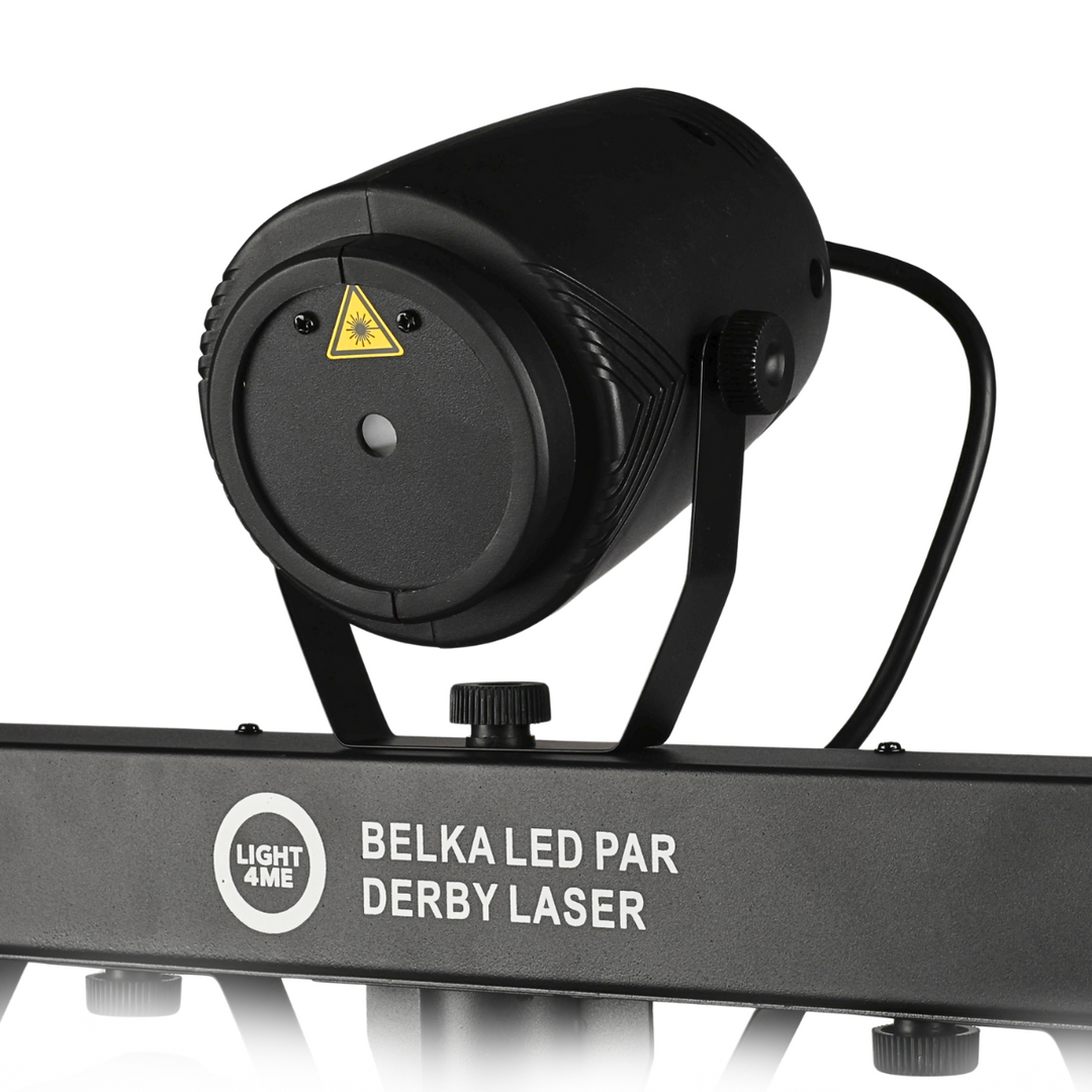 Light4Me T-Bar LED Par Derby Laser MultiBar
