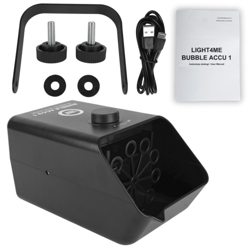 Light4Me ACCU 1  Batteridrevet Sæbebobbelmaskine