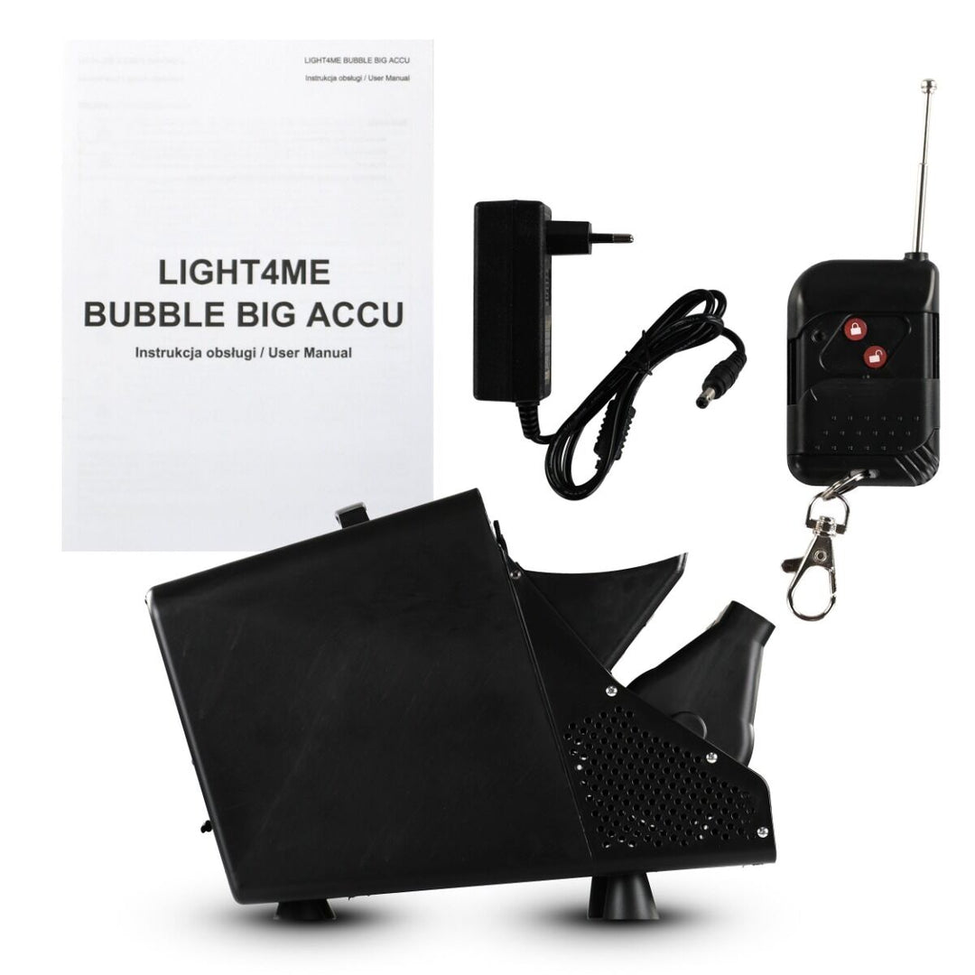 Light4Me Batteridrevet Sæbebobbelmaskine
