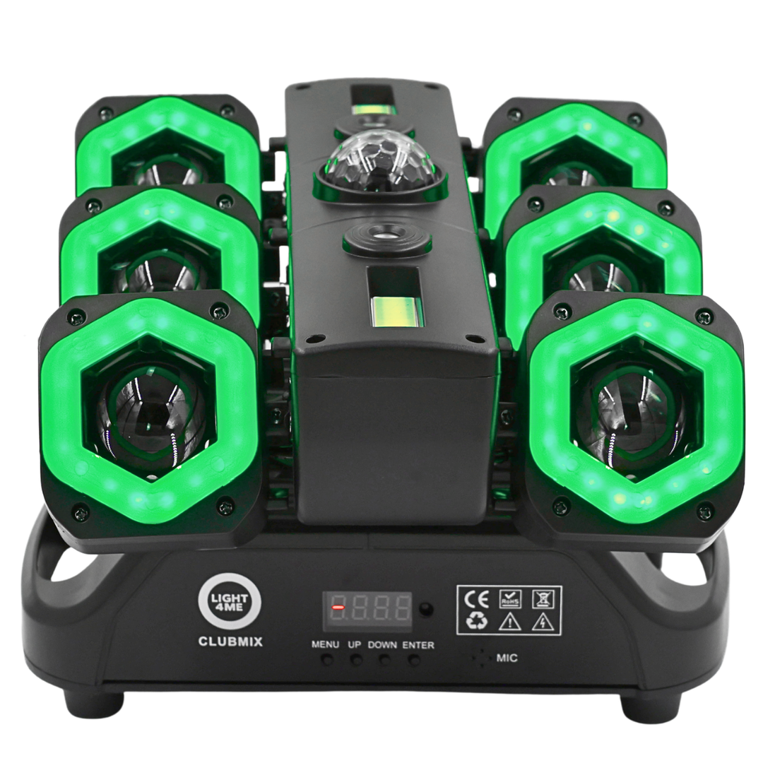 Light4Me CLUBMIX 6-i-1 Moving LED Multieffekt