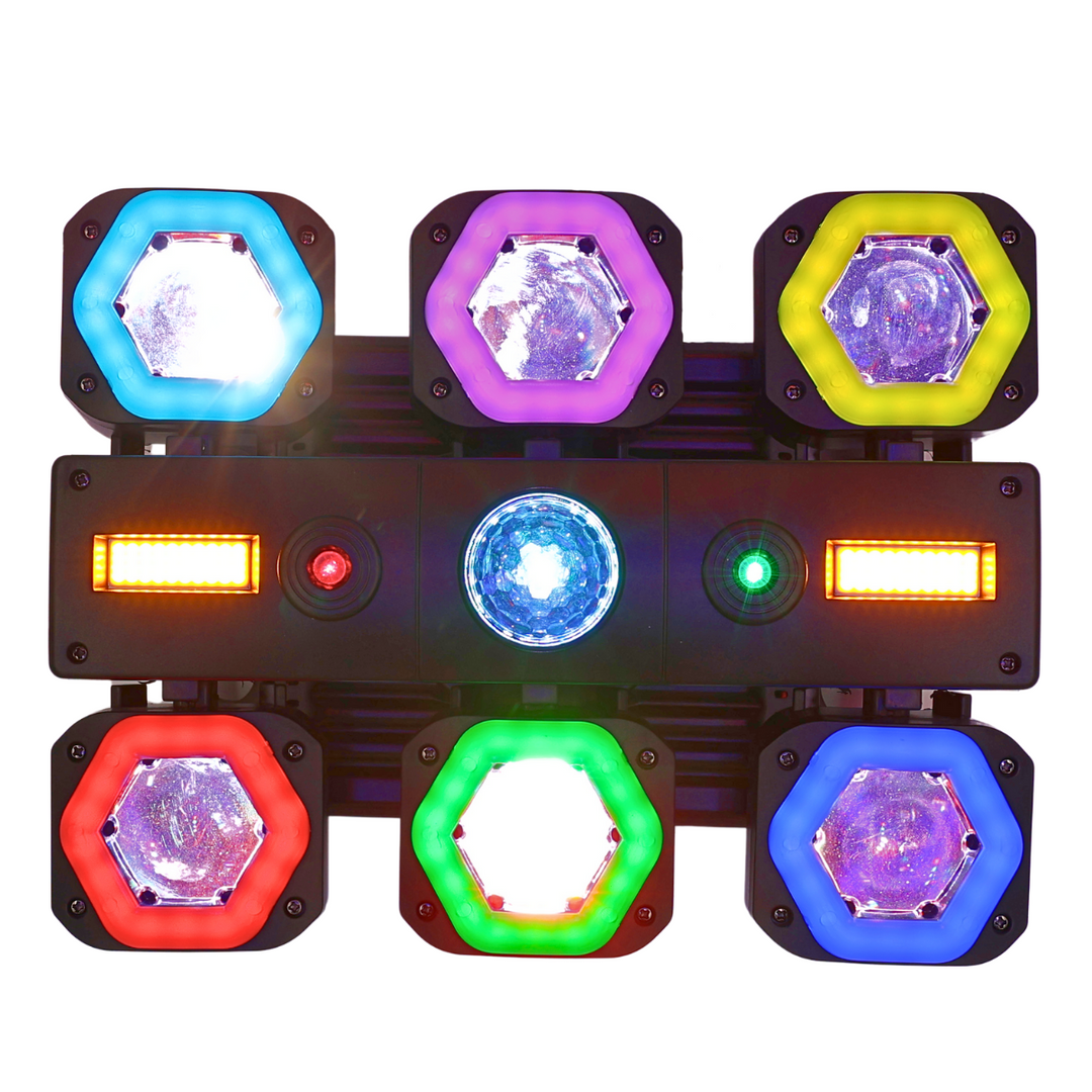 Light4Me CLUBMIX 6-i-1 Moving LED Multieffekt