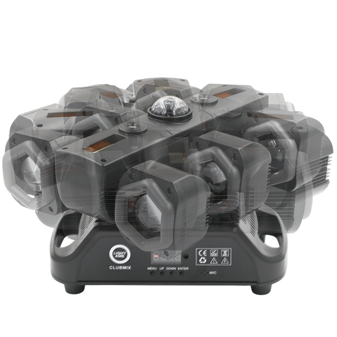 Light4Me CLUBMIX 6-i-1 Moving LED Multieffekt
