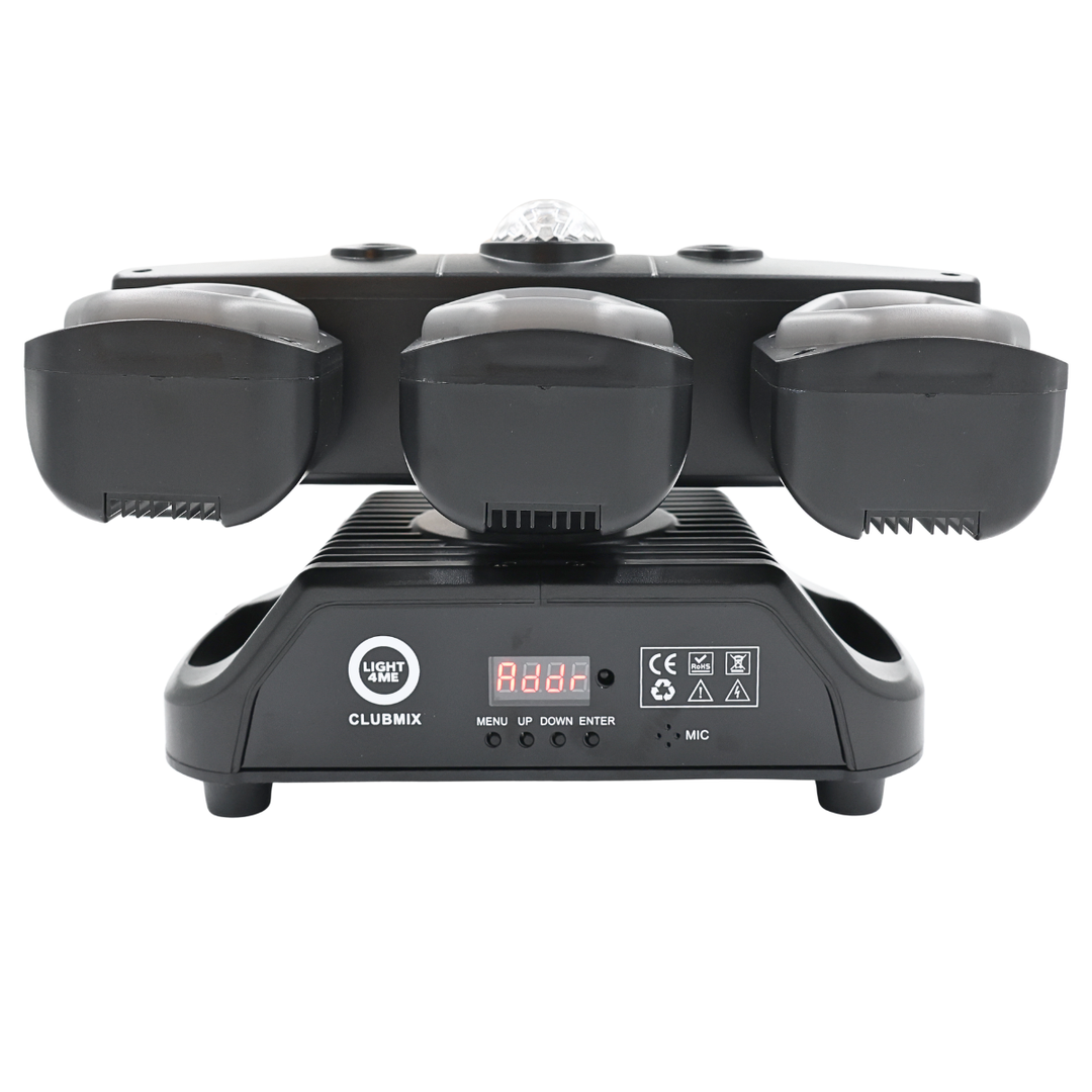 Light4Me CLUBMIX 6-i-1 Moving LED Multieffekt