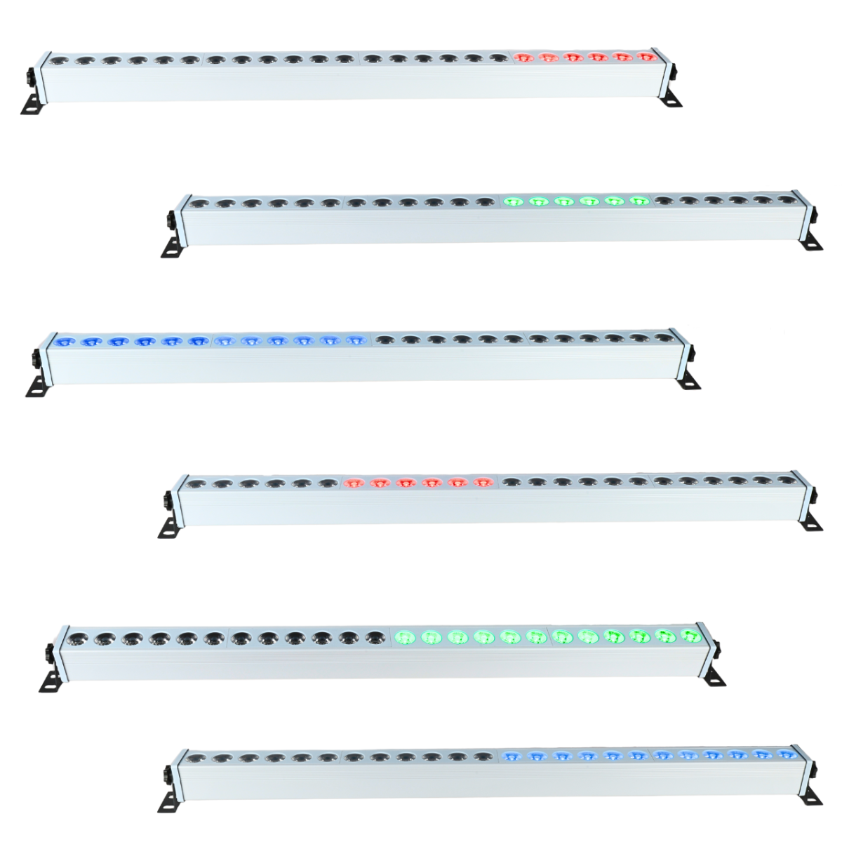 Light4Me Deco Bar 24 RGB IR WH LED-bar + remote