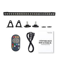 Light4Me DECO BAR 24 RGBA IR - LED Bar med DMX og Fjernbetjening