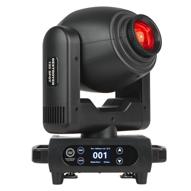 Light4Me Destroyer 120W Spot Moving Head LED