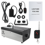 Light4Me Fog 900 V2 Røgmaskine 900W med Trådløs Fjernbetjening