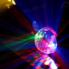Light4Me GIG SET 2 Festpakke – Røgmaskine, Boblemaskine & 4-i-1 Lyseffekt