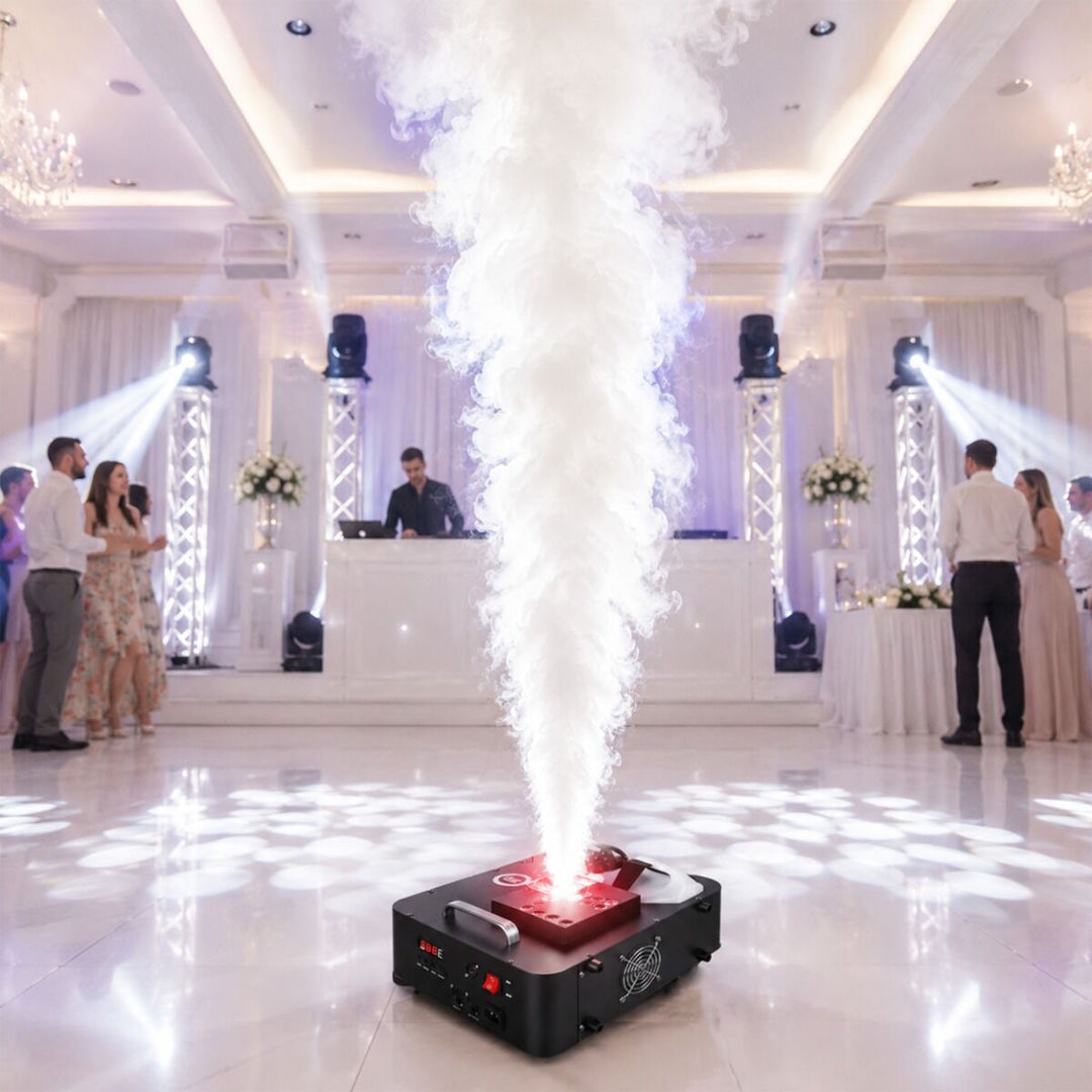 Light4Me JET-1500LED Vertikal Røgmaskine LED