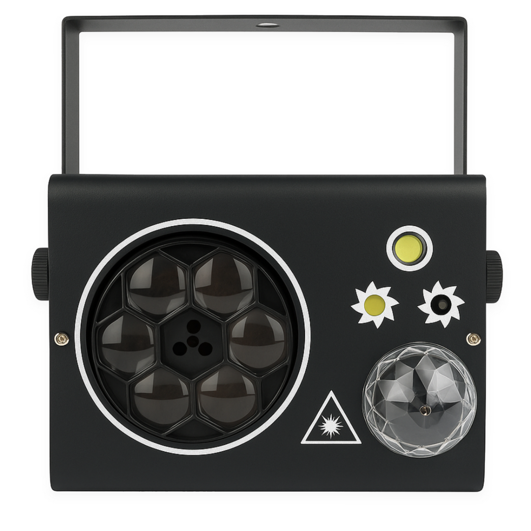 Light4Me Party Box-A – 5-i-1 LED