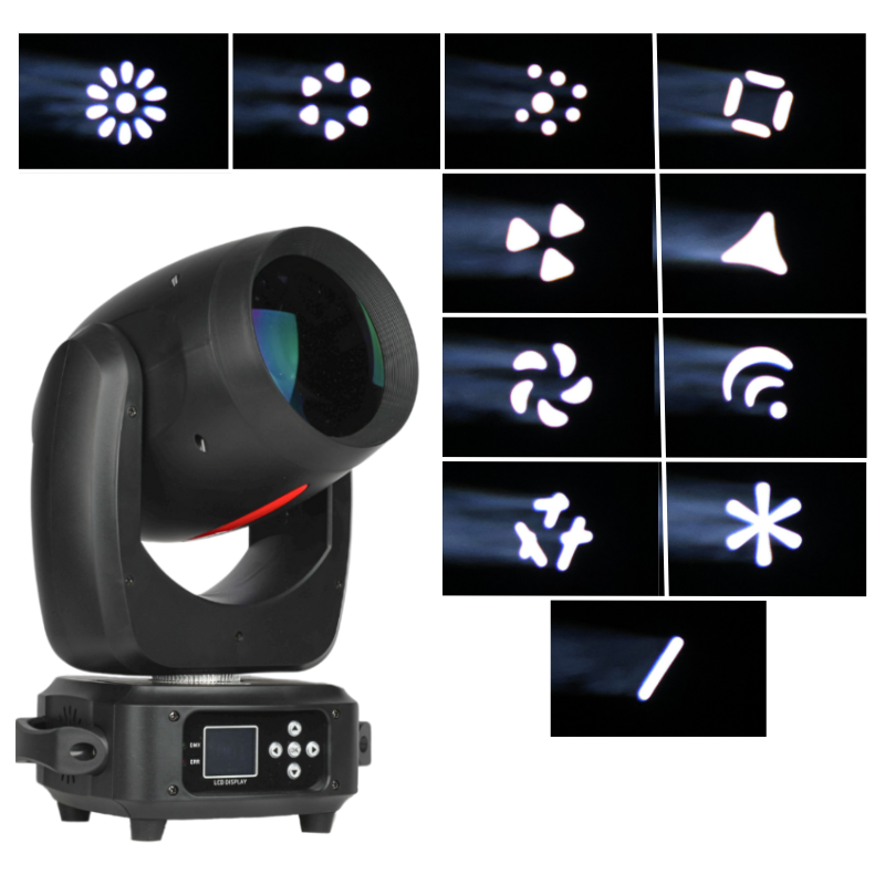 Light4Me RED LINE BEAM 120W Moving Head