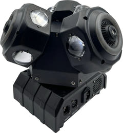 Light4Me Sid Pro 5-i-1 multieffektlampe