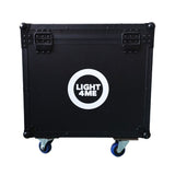 Flightcase til 2 x Light4Me Sky FX 19x40W