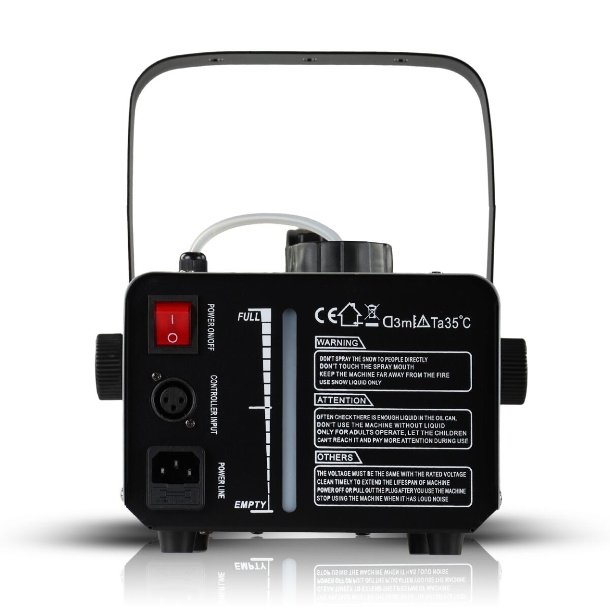 LIGHT4ME SM 600W snemaskinegenerator med fjernbetjening