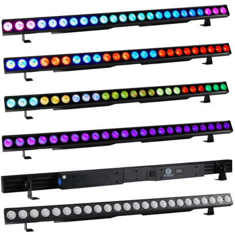 LIGHT4ME SPECTRA CREE BAR 24x6W RGBWA-UV aksestrimmel