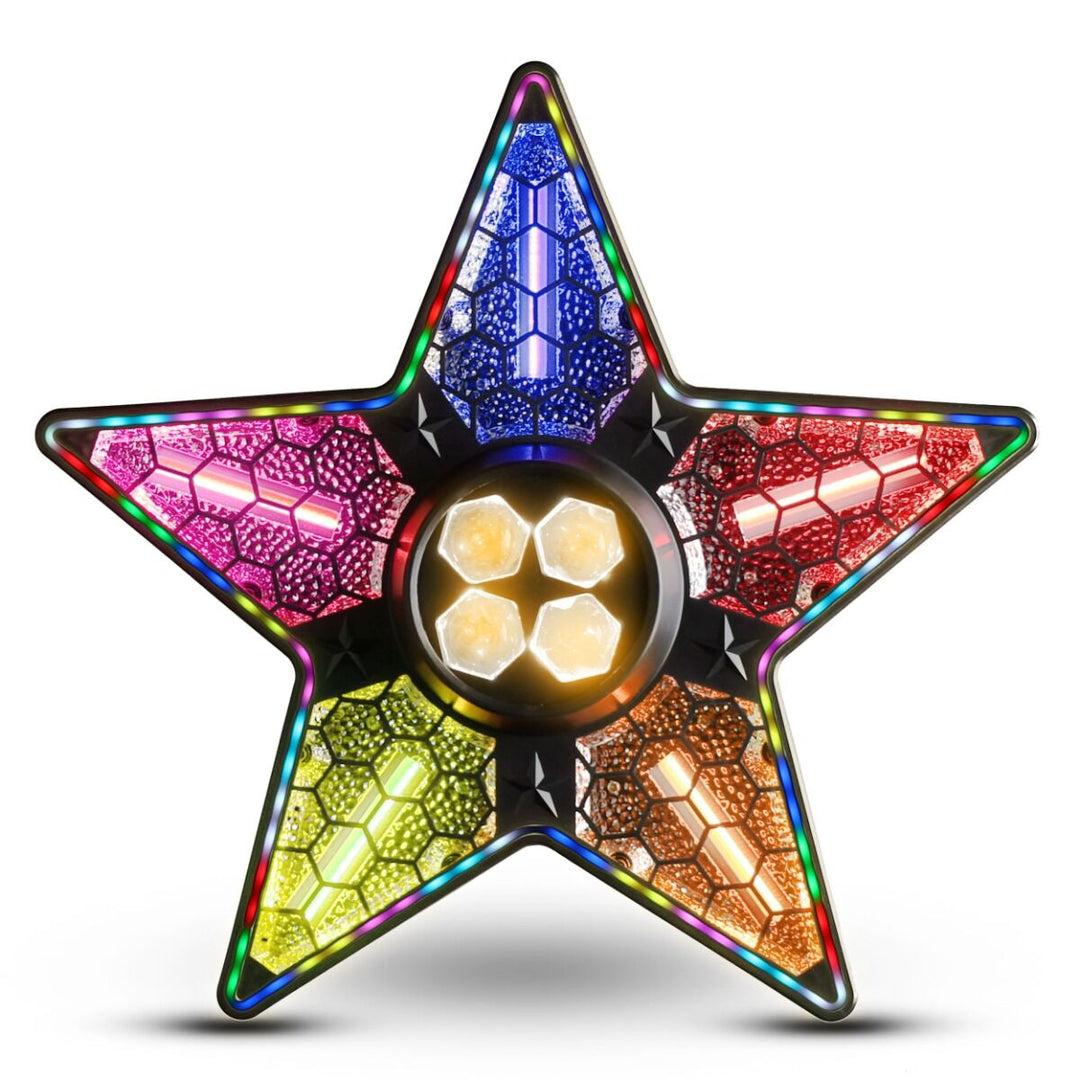 Light4Me STARLIGHT 3-i-1 LED Retroeffekt med Bee Eye