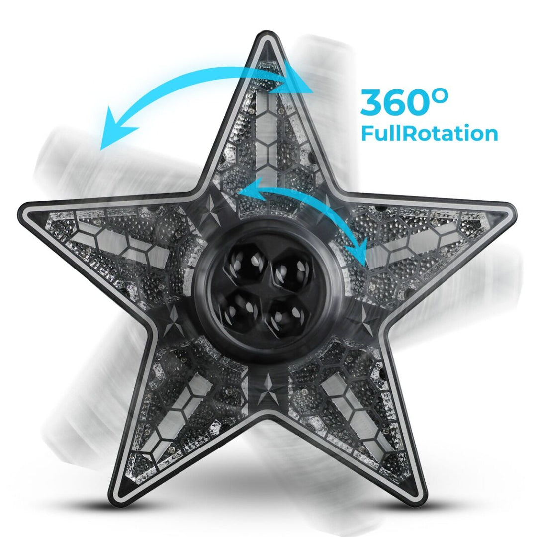 Light4Me STARLIGHT 3-i-1 LED Retroeffekt med Bee Eye